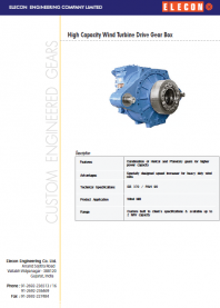 elecon product catalog for SPIRAL BEVEL GEARS -HARD CUT