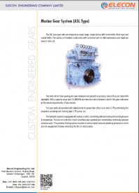 elecon product catalog for SPIRAL BEVEL GEARS -HARD CUT  